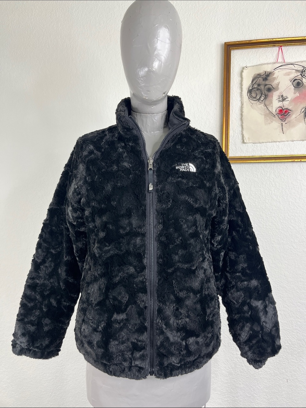 The North Face Girls' Reversible Mossbud Swirl Jacket L 14-16